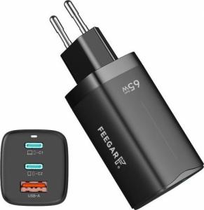 Ładowarka Feegar 1x USB-A 2x USB-C  (FEE-01600) 2