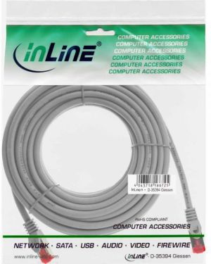 InLine RJ-45/RJ-45 kat.6 szary 20m (76920) 2