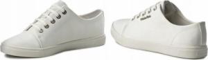 Calvin Klein Białe trampki Calvin Klein HAMILTON NYLON 40 2