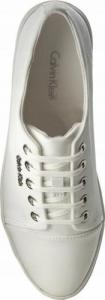Calvin Klein Białe trampki Calvin Klein HAMILTON NYLON 40 3