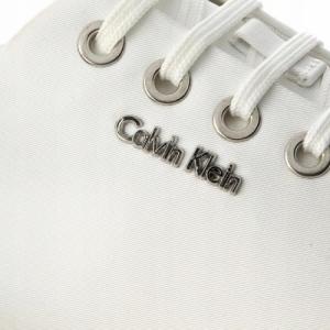 Calvin Klein Białe trampki Calvin Klein HAMILTON NYLON 40 4