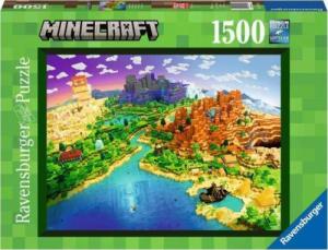 Ravensburger Puzzle 1500el World of Minecraft / Świat Minecrafta 171897 RAVENSBURGER 1