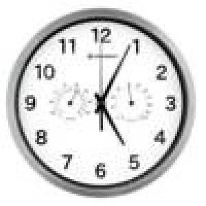 Bresser Bresser MyTime Thermo-/ Hygro- Wall Clock 25cm - white - 8020310GYE000 1