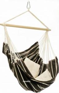 Amazonas ZESTAW HUŚTAWKA FOTEL WISZĄCY BRASIL Mocca + STOJAK LUNA 4