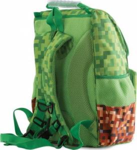 PIXIE Plecak Szkolny, PIXIE CREW, Zielona Kratka, Zielony Panel 4