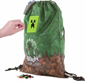 PIXIE Worek Szkolny na Plecy, PIXIE CREW, MINECRAFT 4