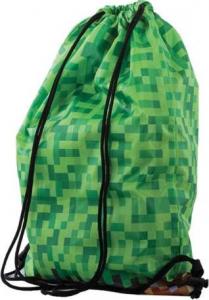 PIXIE Worek Szkolny na Plecy, PIXIE CREW, Zielona Kratka 4