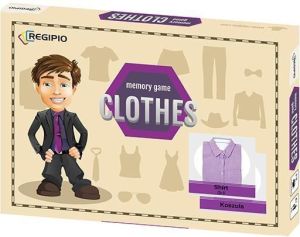 Regipio Memory Game - Clothes (w pudełku) REGIPIO - 149119 1
