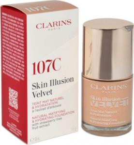 Clarins CLARINS SKIN ILLUSION VELVET FOUNDATION 107C 30ML 1