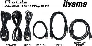 Monitor iiyama ProLite XCB3494WQSN-B1 10