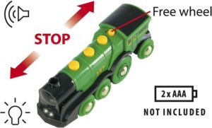 Brio Lokomotywa klasyczna zielona 2013 (33593) 2