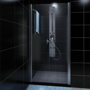 vidaXL Drzwi pod prysznic, szklane (100 cm) 1