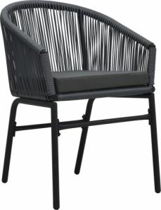 vidaXL 5-częściowy zestaw mebli ogrodowych, antracytowy 4