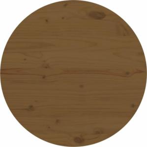 vidaXL vidaXL Blat stołu, brązowy, 60x2,5 cm, lite drewno sosnowe 1