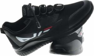Pantofelek24 Wsuwane męskie buty sportowe GOFC Czarne /D5-3 8045 S417/ 45 5