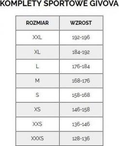 Givova Dres treningowy bluza + spodnie Givova Visa niebiesko-granatowy 3XL 6
