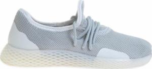 Pantofelek24 Wsuwane damskie buty sportowe Szare /E7-1 10120 S197/ 38 6
