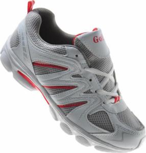Pantofelek24 Sportowe buty damskie biało- szare /G1-2 7506 S293/ 38 1