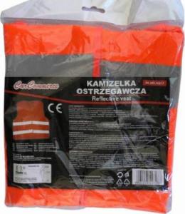 Carcommerce KAMIZELKA OSTRZEGAWCZA POMARAŃCZOWA 42317 2