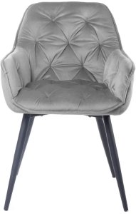 Homla HOMLA CHERRY Krzesło szare 57x63x84 cm 2