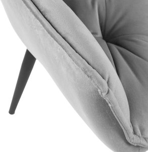 Homla HOMLA CHERRY Krzesło szare 57x63x84 cm 7