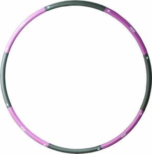 PRCTZ Koło hula hop hoop z obciążeniem PRCTZ 100cm 1,2 kg różowe 1