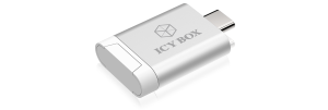 Czytnik Icy Box Zewnętrzny MicroSD/SDHC z USB 3.0 Type-C - IB-CR100 1