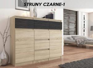 Mobene KOMODA 98CM SZAFKA 6 SZUFLAD POŁYSK SONOMA S62D T-1 PL Mobene 6