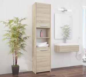 Mobene Szafka łazienkowa słupek Mobene Modern Ł30 170 x 30 x 30 cm sonoma 2