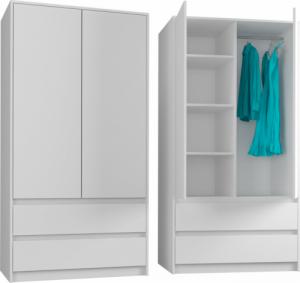 Mobene Szafa Mobene Modern 90 x 180 x 51 cm biała b-9 2