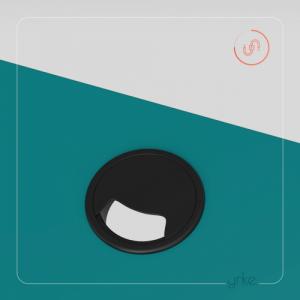 Biurko YRKE Iron Turkusowe 100 cm x 60 cm 7