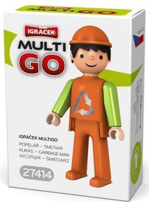 Figurka Igracek MultiGO figurka Kierowcy Śmieciarki (193324) 1