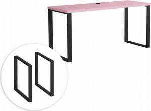 Biurko YRKE Loft Różowe 120 cm x 60 cm 3