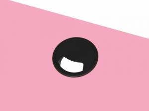 Biurko YRKE Loft Różowe 120 cm x 60 cm 5