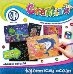Astra Creativo - Tajemniczy ocean obrazki zdrapki (161649) 1