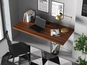 Biurko YRKE Lewitujące Brązowe 120 cm x 60 cm 2