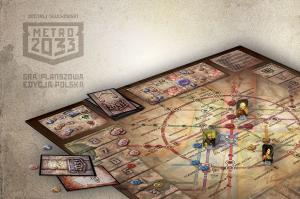 Ogry Games Gra planszowa Metro 2033 12