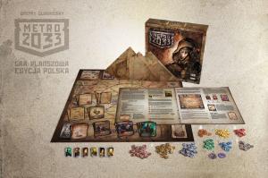 Ogry Games Gra planszowa Metro 2033 5