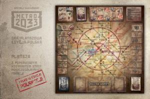 Ogry Games Gra planszowa Metro 2033 6