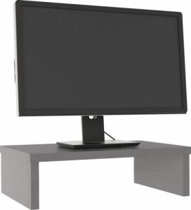 Podstawka pod monitor na BIURKO pojedyncza szara 1