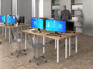 Biurko YRKE Biurko GAMINGOWE do nauki dla 2 osób 180X60X36 3