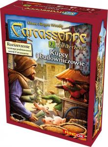 Bard Dodatek do gry Carcassonne: Kupcy i budowniczowie (II Edycja) 1