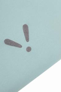 Piapimo Prześcieradło do wózka 80 x 40 cm zielone z haftem kolekcja SleepSweet 2