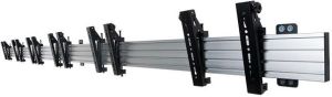 B-Tech Uchwyt do monitorów 2x 42" Czarny (BT8330-WL2X1-42-F) 2