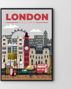 Hog Studio London City (B2 (50x70cm)) 1