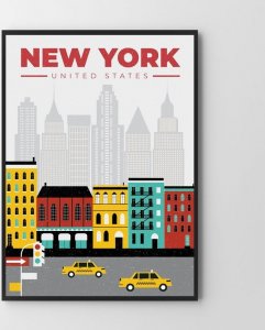 Hog Studio New York state of mind (B2 (50x70cm)) 1