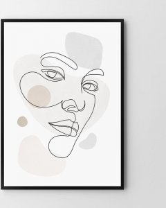 Hog Studio Plakat Face (30x40cm) 1