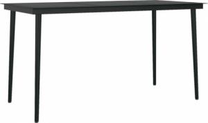 vidaXL vidaXL 5-częściowy zestaw mebli ogrodowych, czarny 2