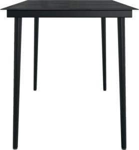 vidaXL vidaXL 5-częściowy zestaw mebli ogrodowych, czarny 4