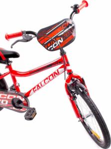 !K7 Records Rower dziecięcy Falcon 20" czerwony 10" 3